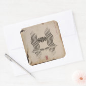 NRR QUADRATISCHER AUFKLEBER (Umschlag)