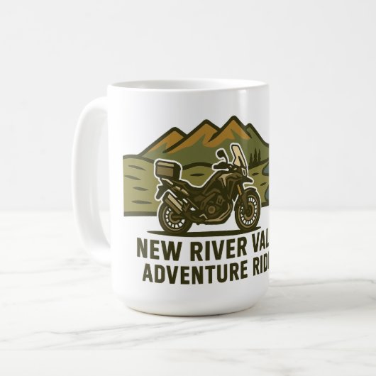 NRV Adventure Riders Kaffeetasse (Vorderseite Links)