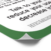 NSAIDs Die Gefahren von häufig auftretenden Schmer Poster (Ecke)