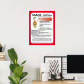 NSAIDs Gefahren von Schmerztabletten Poster anpass (Heimbüro)