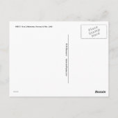 NSB Electric Locomotive EL 18 in Lillehammer Postkarte (Rückseite)