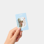 NSD 2025 Gepäckanhänger Abzeichen Ausweis (Handheld)