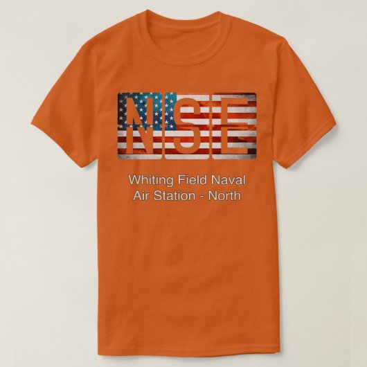 NSE Whiting Field Naval Air Station North T-Shirt (Design vorne)