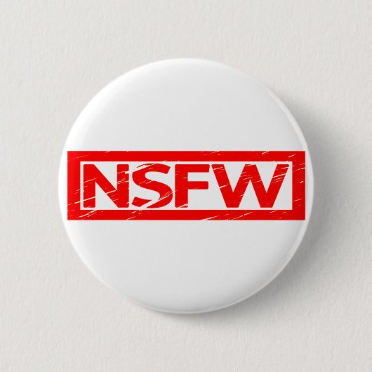 NSFW-Briefmarke Button (Vorderseite)