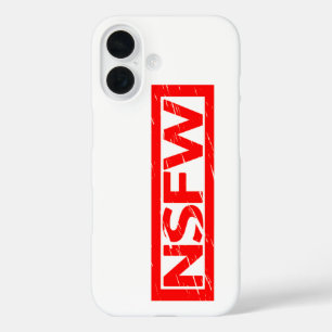 NSFW-Briefmarke iPhone 16 Hülle