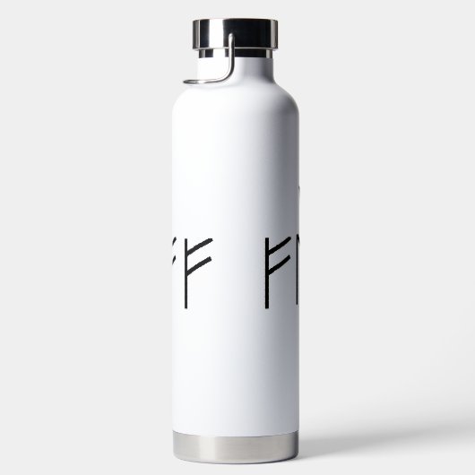 NSFW Elder Futhark Runic Trinkflasche (Rechts)