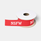 NSFW Nicht jugendfrei Satinband (Spule)