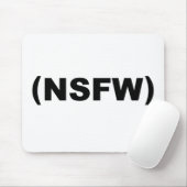 NSFW nicht sicher für Arbeit Mousepad (Mit Mouse)