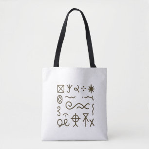 Nsibidi Altes Afrika Tasche