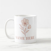 nspirational Gift Personalized Name Kaffeetasse (Links)