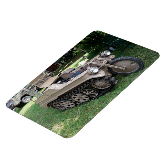 NSU Kettenkrad Magnet (Linke Seite)