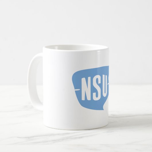 NSU-Logo Kaffeetasse (Vorderseite Links)