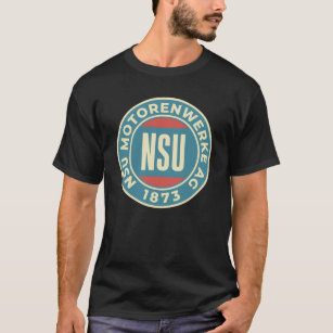NSU Motorräder Motorenwerke Rundschreiben Logo C T-Shirt