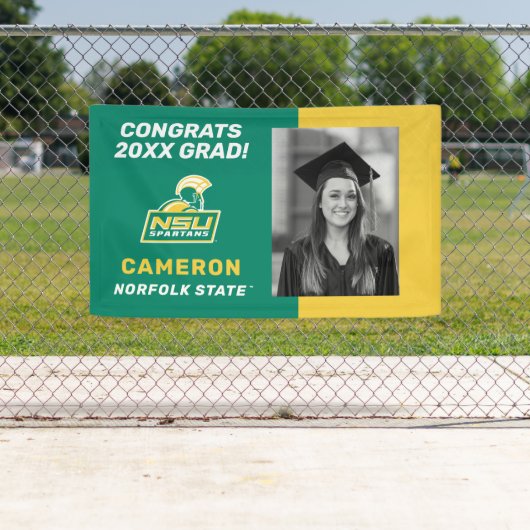 NSU Spartans Graduate Banner (Insitu)