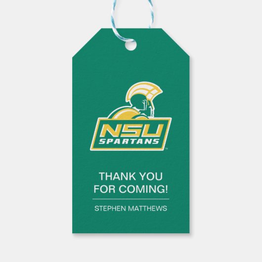 NSU Spartans Graduate Geschenkanhänger (Rückseite)