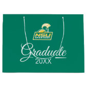 NSU Spartans Graduate Große Geschenktüte (Vorderseite)