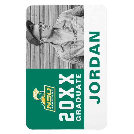 NSU Spartans Graduate Magnet (Vertikal)