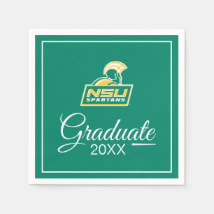 NSU Spartans Graduate Serviette