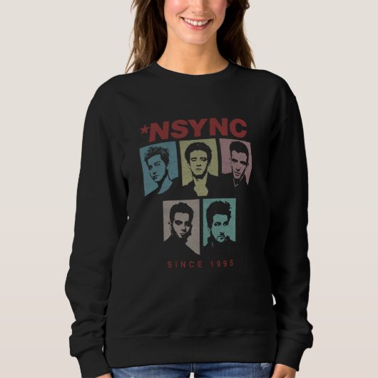 NSYNC Offiziell seit 1995 Sweatshirt (Vorderseite)