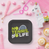 NTA, LIFE - Sport- und dynamisches Design Pappteller (Party)