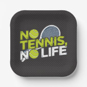NTA, LIFE - Sport- und dynamisches Design Pappteller (Vorderseite)