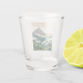 Ntchisi-Berg Malawi Schnapsglas (Rückseite)
