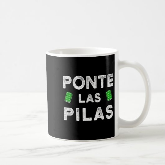 Nte Las Las Funny Spanish Saying Motivational Kaffeetasse (Rechts)