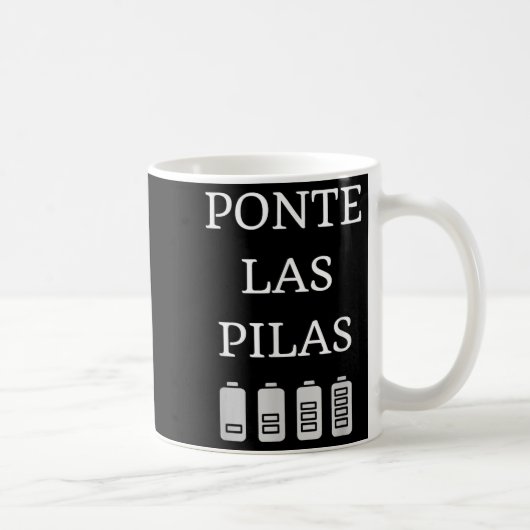 Nte Las Las Spanish Saying Motivational Kaffeetasse (Rechts)