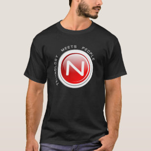Nteract Lösungs-schwarzes Logo-Shirt - besonders T-Shirt