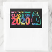 NTHS-Klasse 2020 Rechteckiger Aufkleber (Tasche)