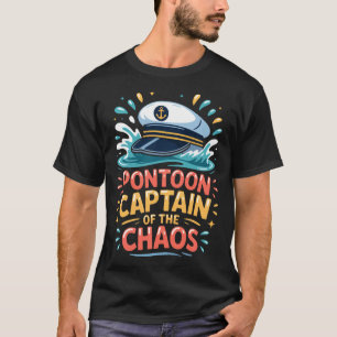 Ntoon Captain des Chaos Lustige Seefahrt Lang T-Shirt