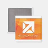 NTP Events Square Magnet (Vorderseite/Rückseite)