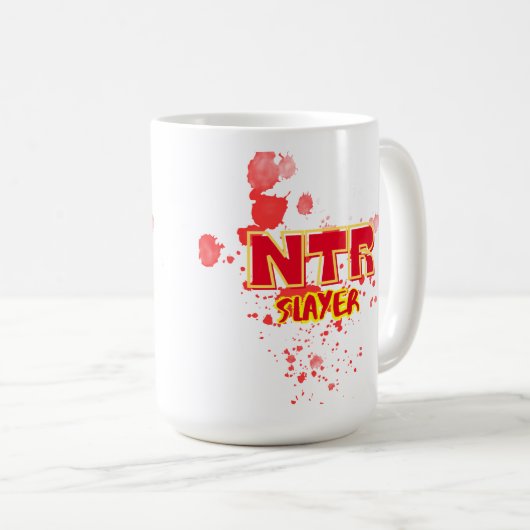 NTR Slayer Kaffeetasse (VorderseiteRechts)