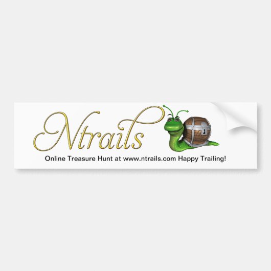 Ntrails Klassiker Autoaufkleber (Vorne)