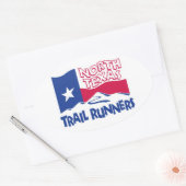 NTTR-Aufkleber Ovaler Aufkleber (Umschlag)