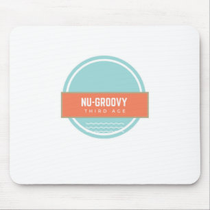 nu-erwachsene dritte Generation türkisfarben grün  Mousepad