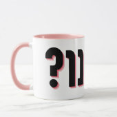 NU? Jüdischer Jüdischer Spaß Tasse (Links)