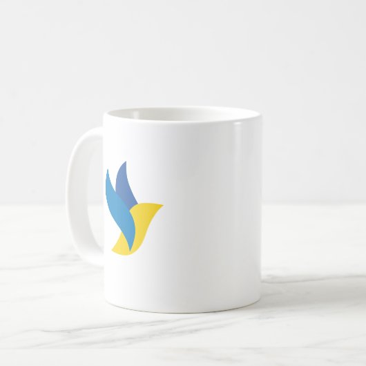 NU-Logo-Tasse Kaffeetasse (Vorderseite Links)