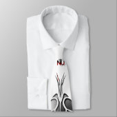 NU schwärzen Krawatte mit Tinte (Gebunden)