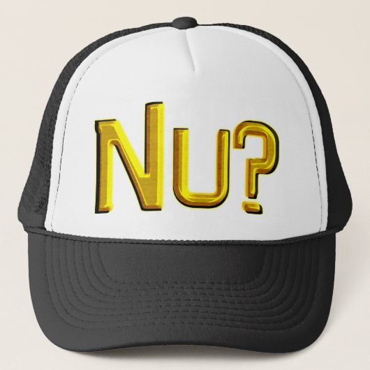 NU? TRUCKERKAPPE (Vorderseite)