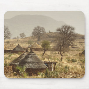 Nuba-Berge, Nugera-Dorf Mousepad