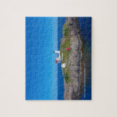 Nubble Light Atlantic Ocean Maine Lighthouse Puzzle (Vertikal)