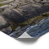 Nubble Light, Cape Neddick, Maine Poster (Ecke)