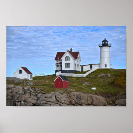 Nubble Light, Cape Neddick, Maine Poster
