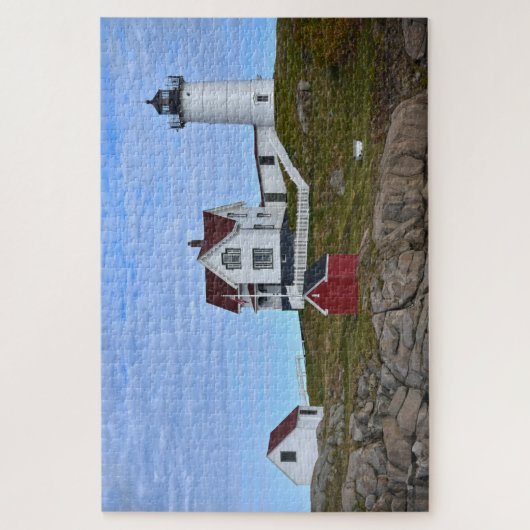 Nubble Light, Cape Neddick, Maine Puzzle (Vertikal)