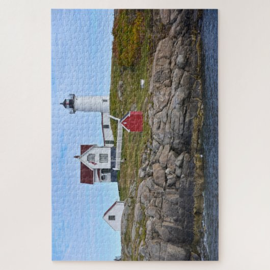 Nubble Light, Cape Neddick, Maine Puzzle (Vertikal)