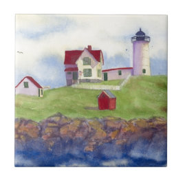 Nubble Light House York Maine Fliese