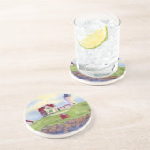 Nubble Light House York Maine Getränkeuntersetzer (Seite)