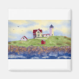Nubble Light House York Maine Magnet