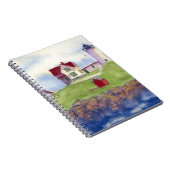 Nubble Light House York Maine Notizblock (Rechte Seite)
